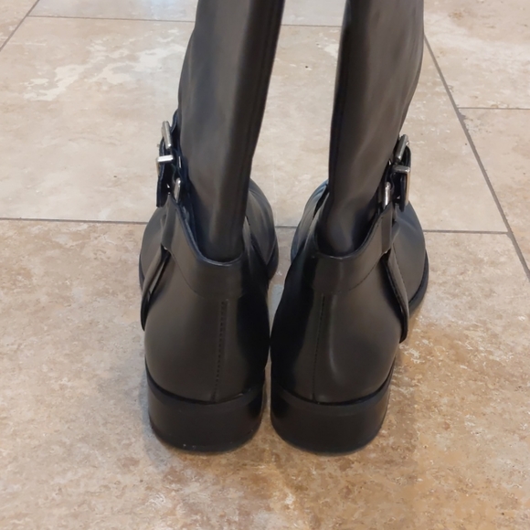 Inc leather tall boots. - Picture 3 of 8